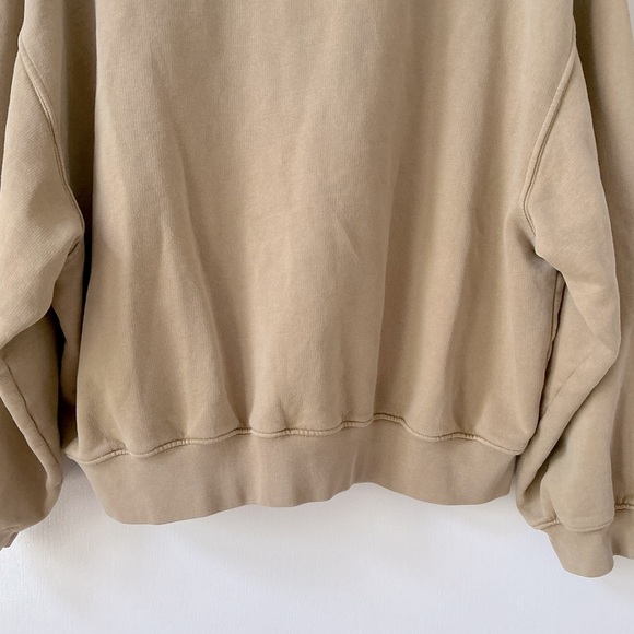 MATE the Label 100% Organic Fleece Embroidered MATE Sweatshirt in Hazelnut - Picture 10 of 14